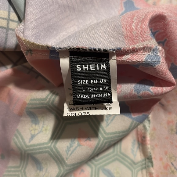 SHEIN Colorful Patchwork Mini Dress - Picture 13 of 14